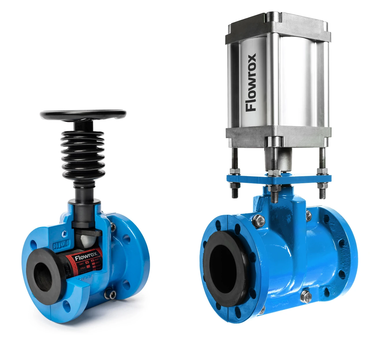 Flowrox PVG and PVEG pinch valves