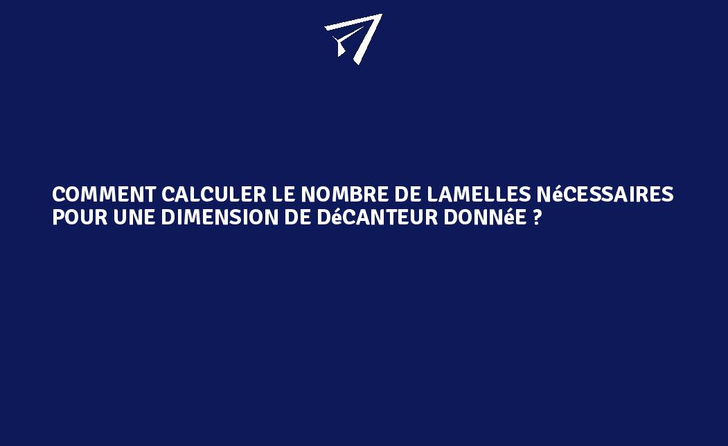 Comment calculer le nombre de plot ?