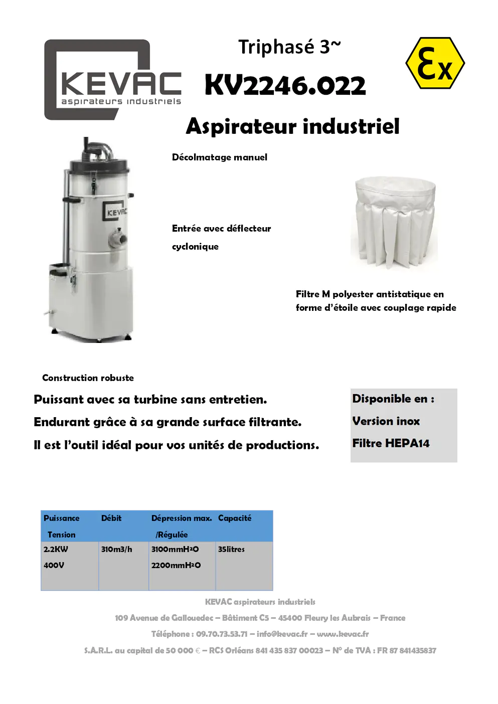 Image du document pdf : fiche technique de l