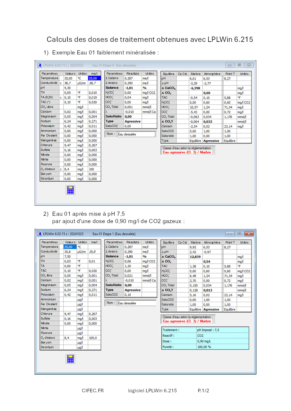 Image du document pdf : Calcul des Doses de Traitement avec LPLWin 6.215  