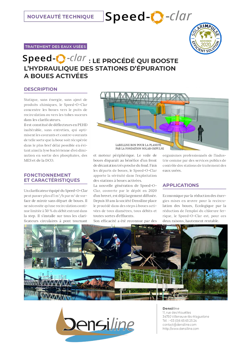 Image du document pdf : nouveau procédé technique pour le traitement des eaux usées : speed-o-clar  