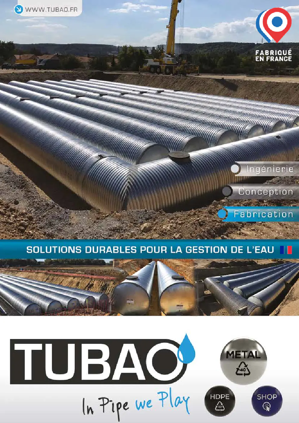 Image du document pdf : Catalogue TUBAO Métal  