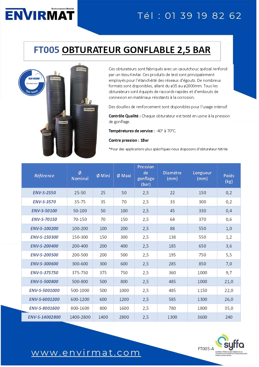 Image du document pdf : fiche technique de l