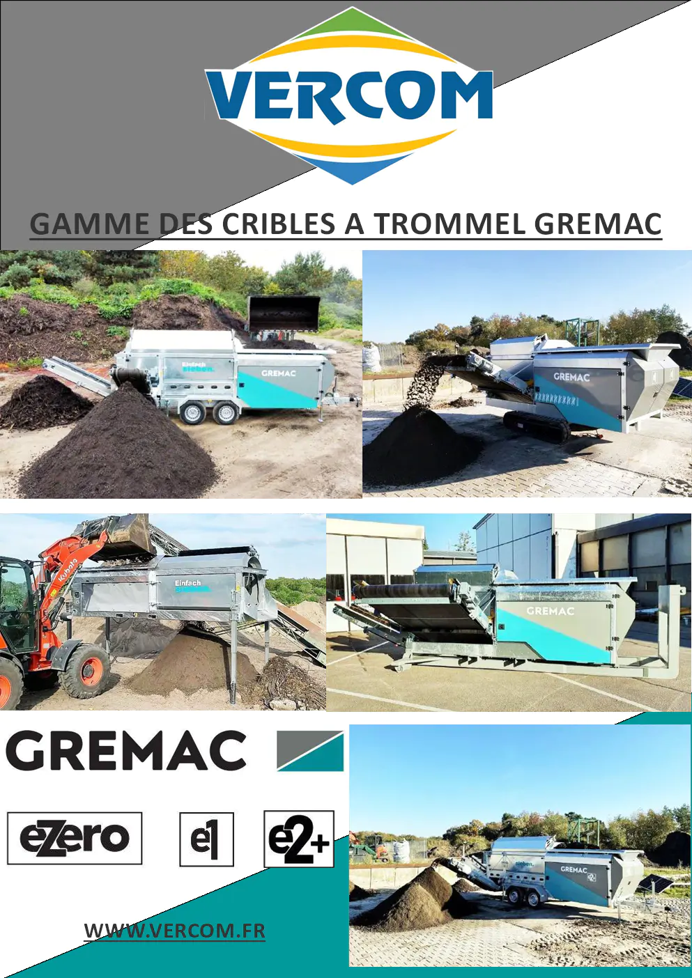 Image du document pdf : gamme des cribles à trommel gremac  