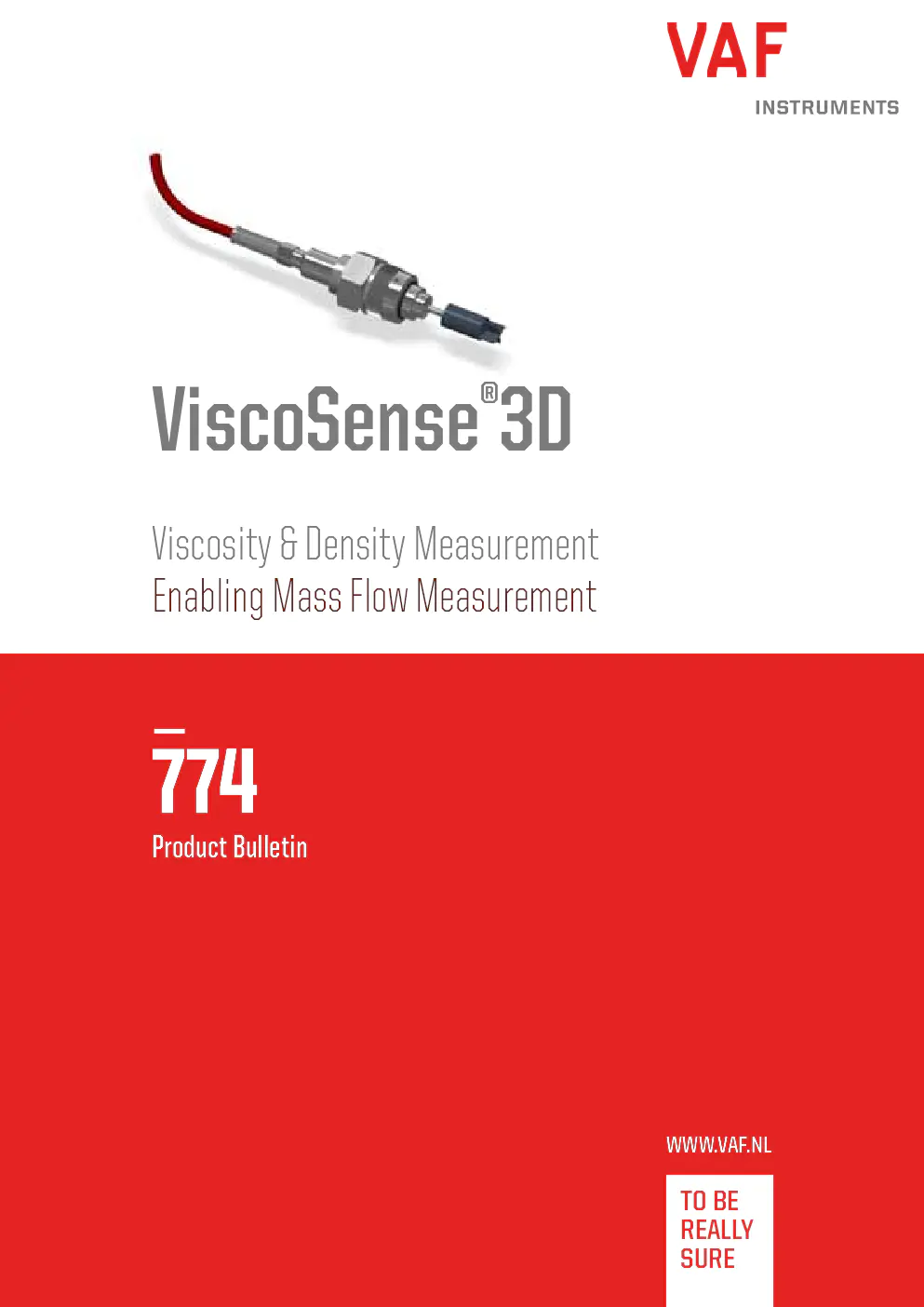 Image du document pdf : bulletin produit sur le viscosense 3d  