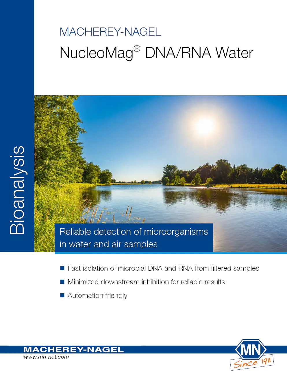 Image du document pdf : brochure du produit nucleomag dna/rna water  