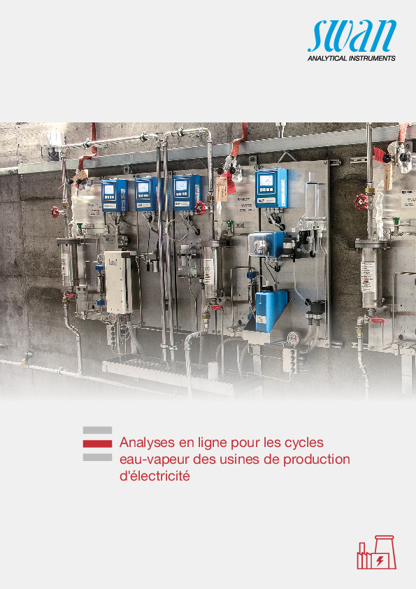 Image du document pdf : Flyer Analyses en ligne - Cycle Eau Vapeur  