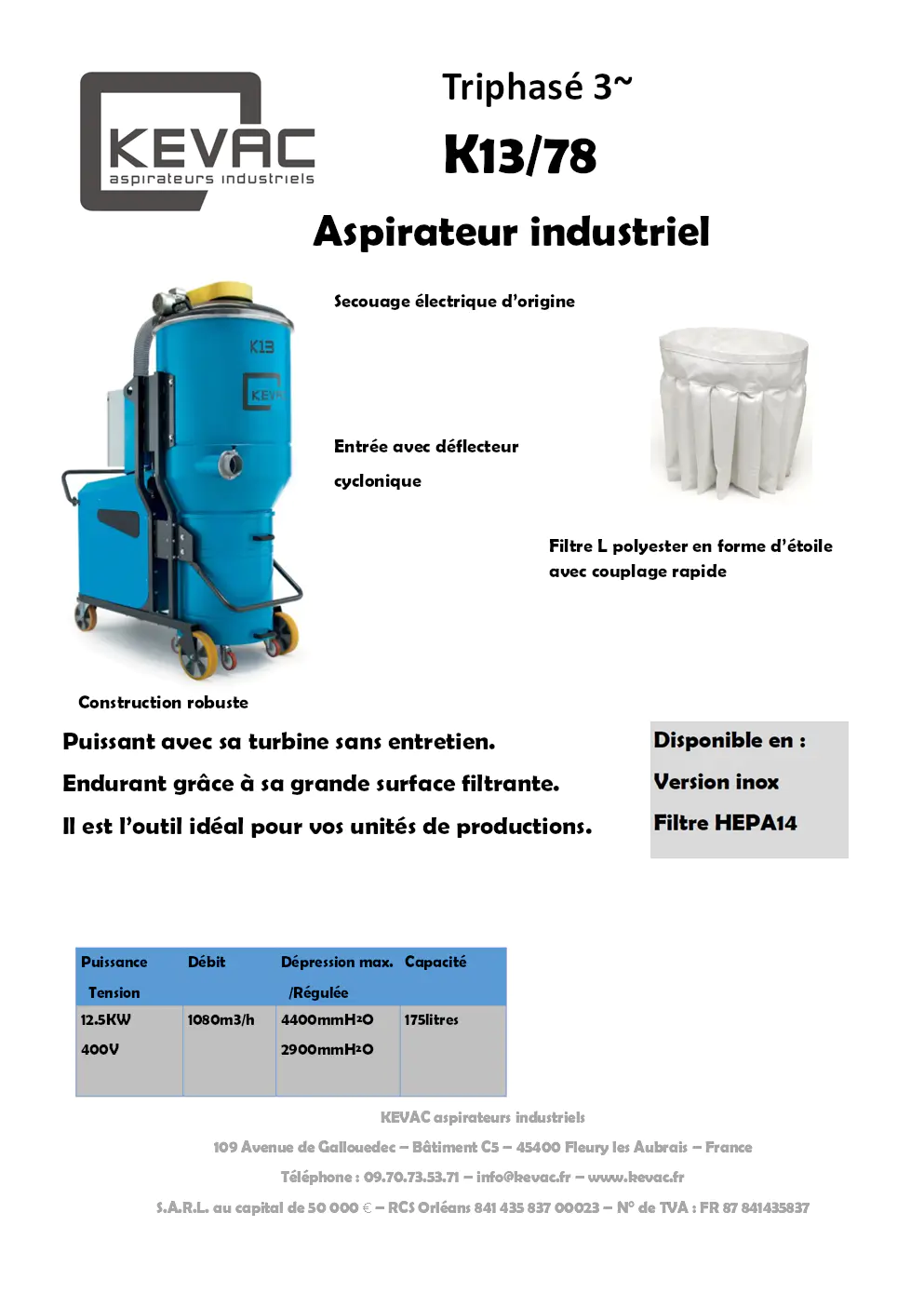 Image du document pdf : fiche technique de l