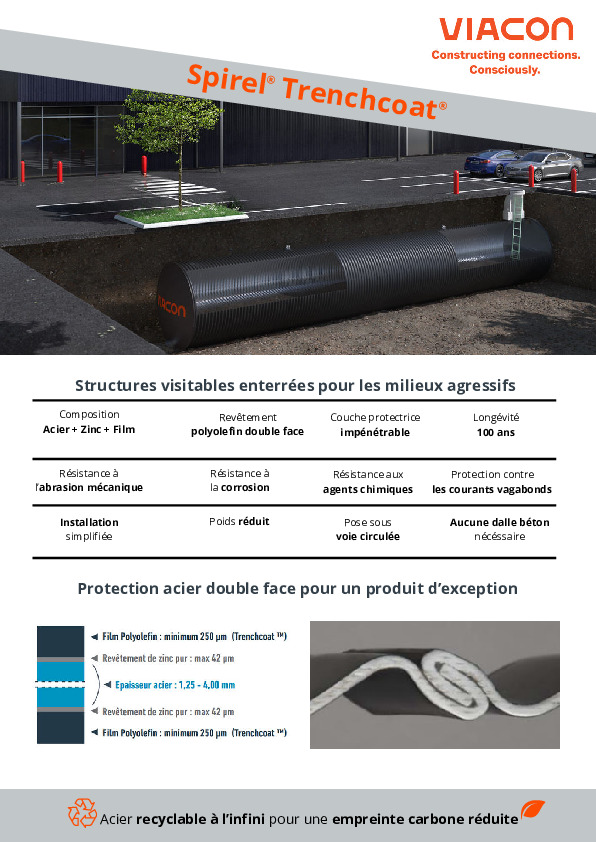 Image du document pdf : Fiche Spirel® Trenchcoat®  