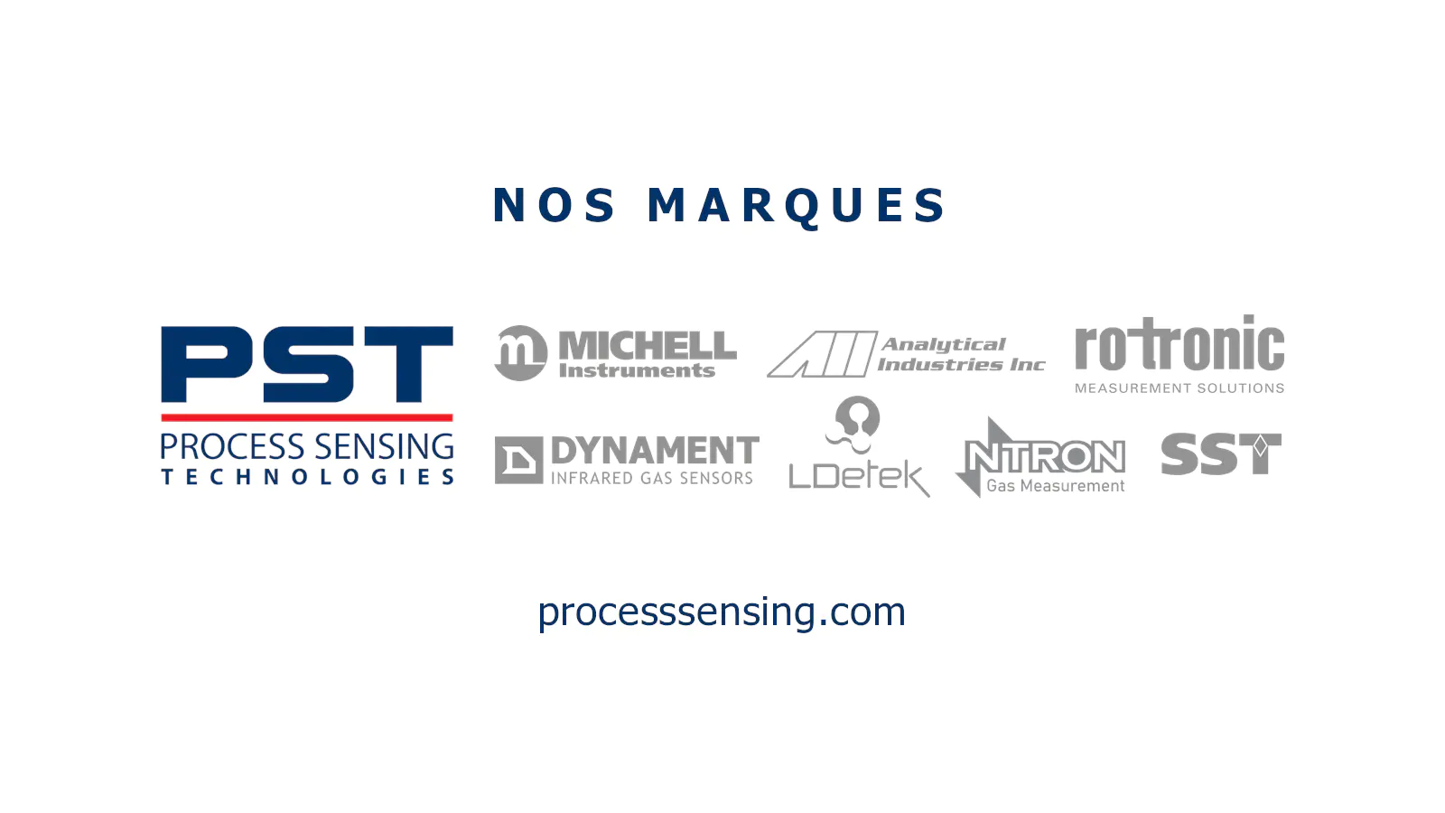 Image du document pdf : présentation des marques et produits de process sensing technologies  