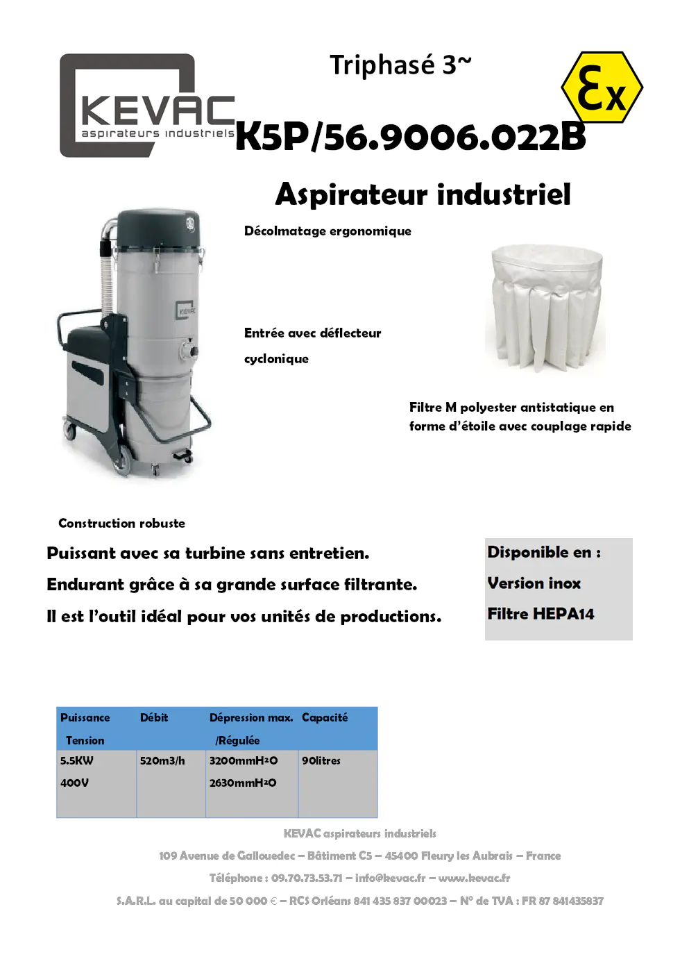 Image du document pdf : fiche technique de l