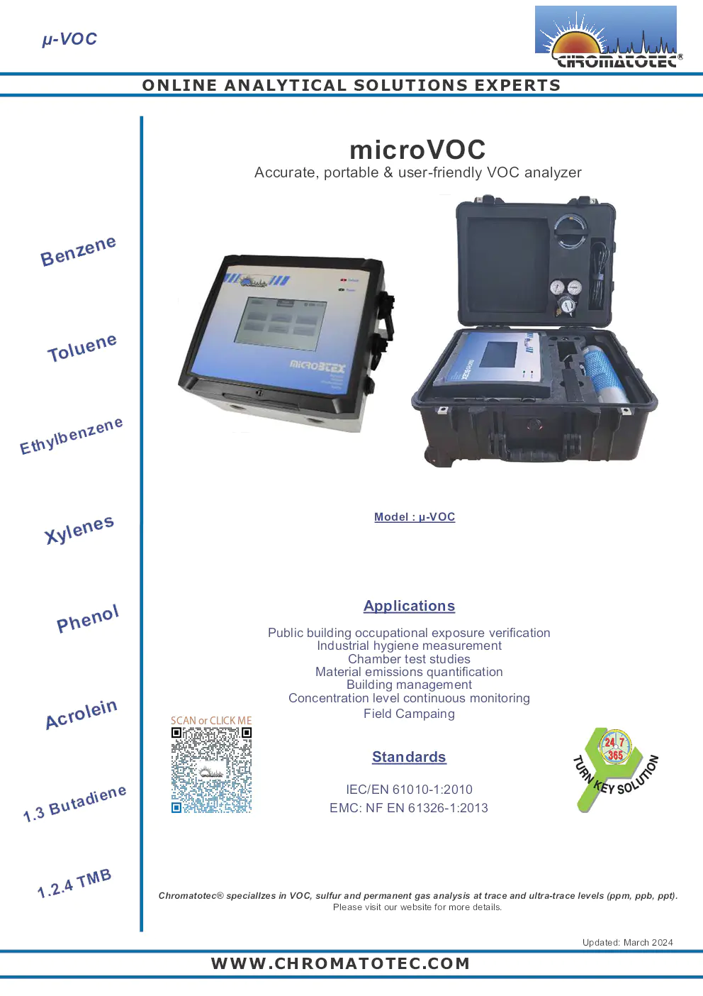 Image du document pdf : brochure du analyseur voc microvoc  