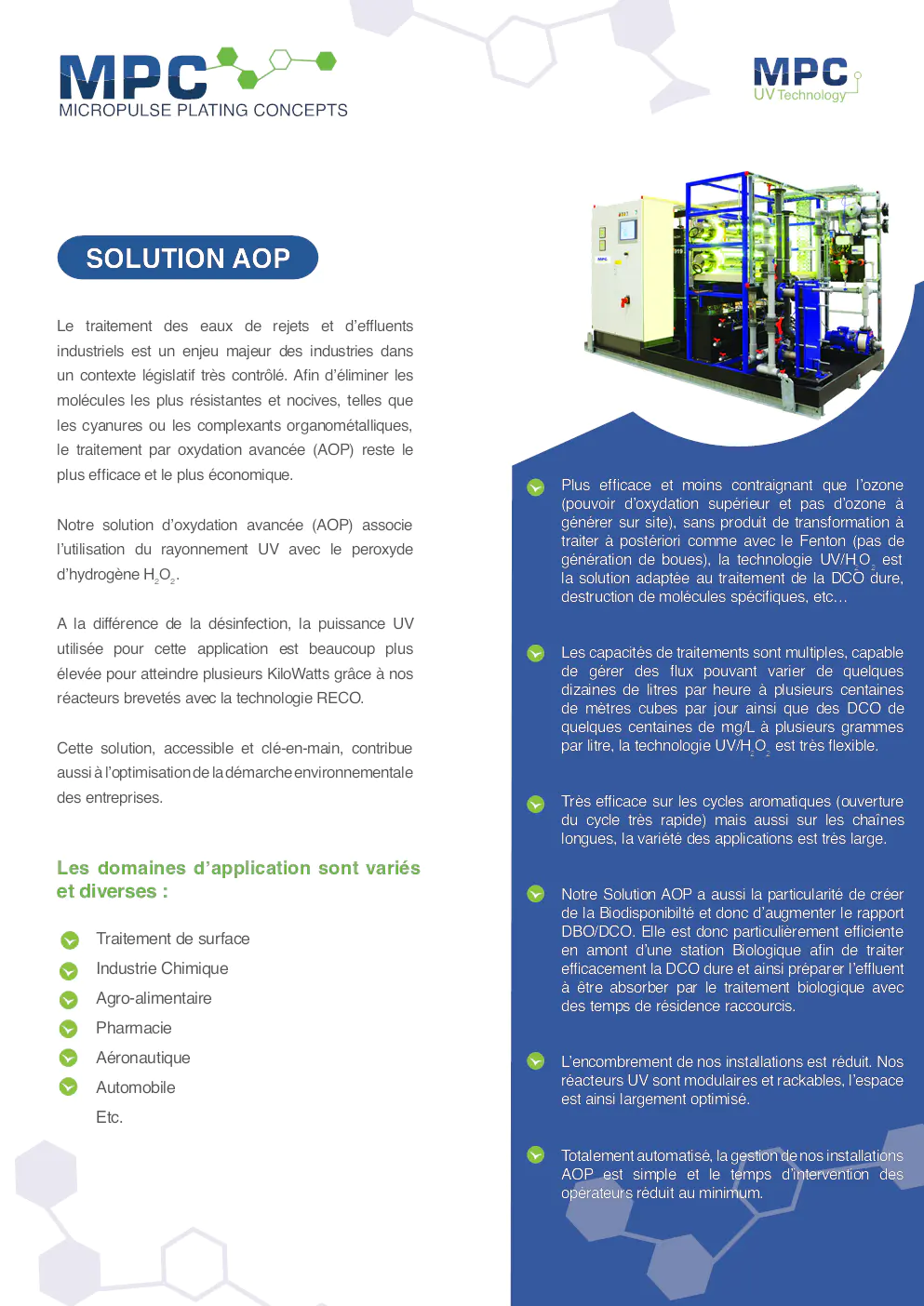 Image du document pdf : solution aop de traitement des effluents industriels par oxydation avancée uv/h2o2  