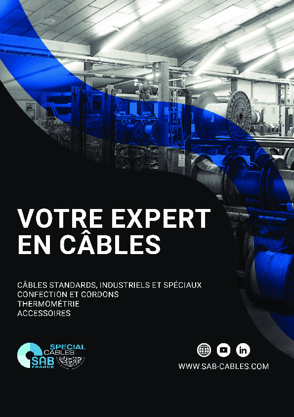 Image du document pdf : SAB France - Votre expert en câbles électriques  