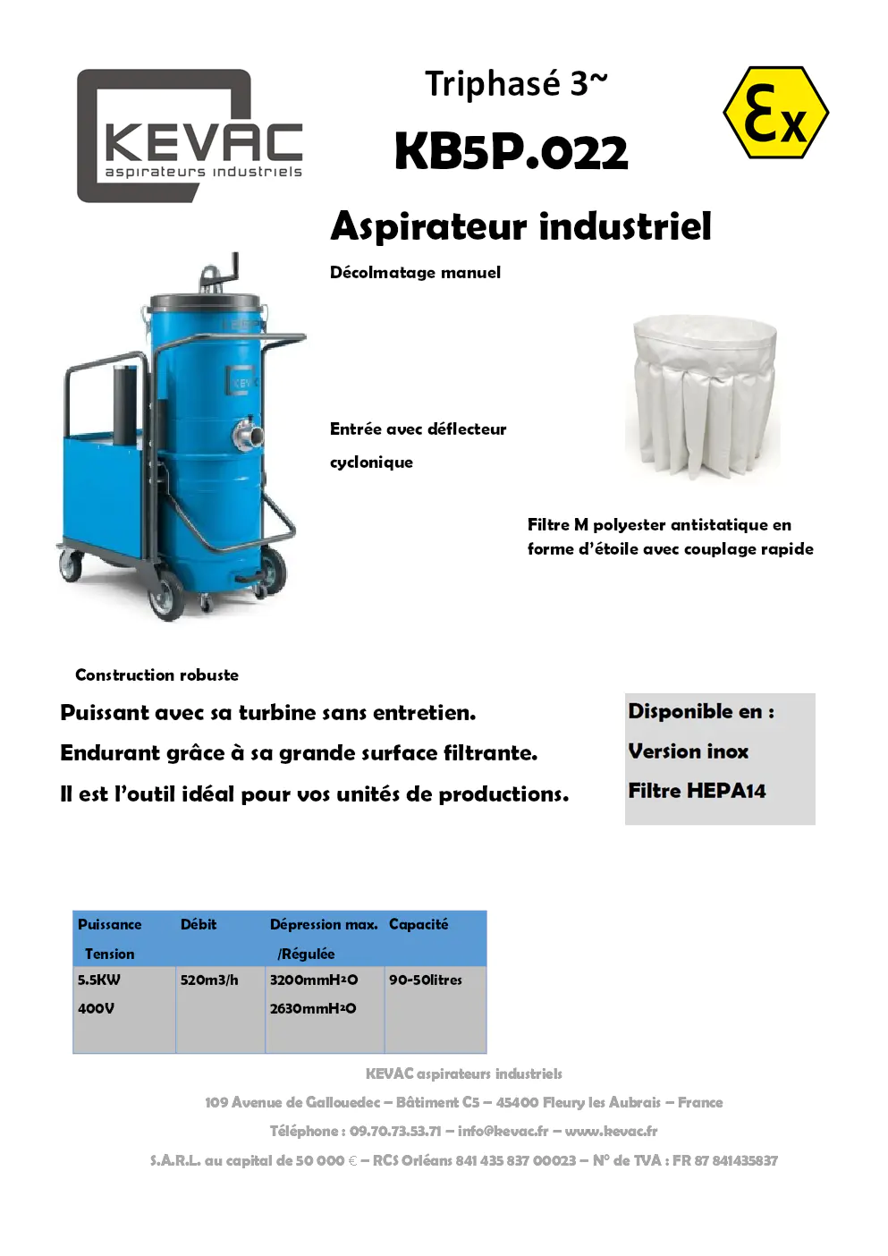 Image du document pdf : fiche technique de l