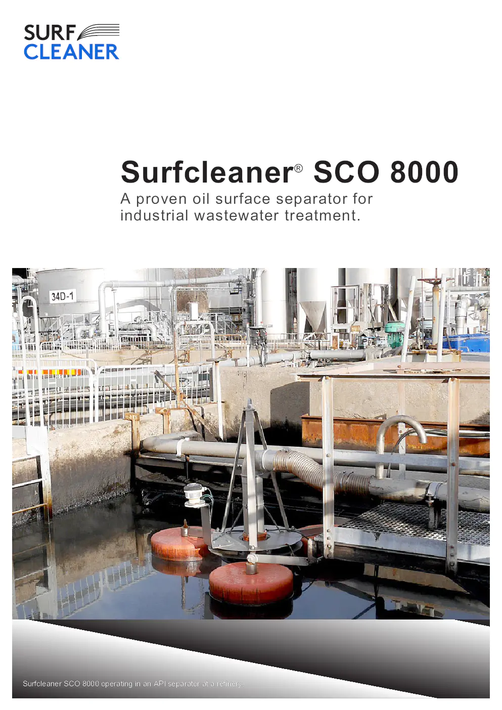 Image du document pdf : Brochure du Surfcleaner® SCO 8000  