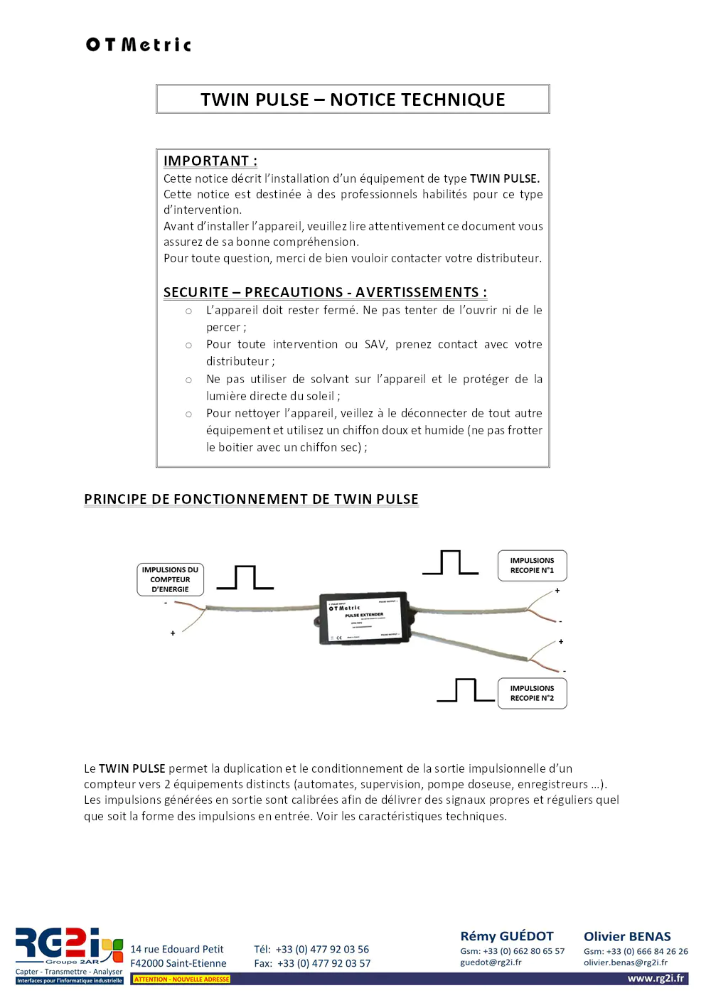 Image du document pdf : notice technique de l