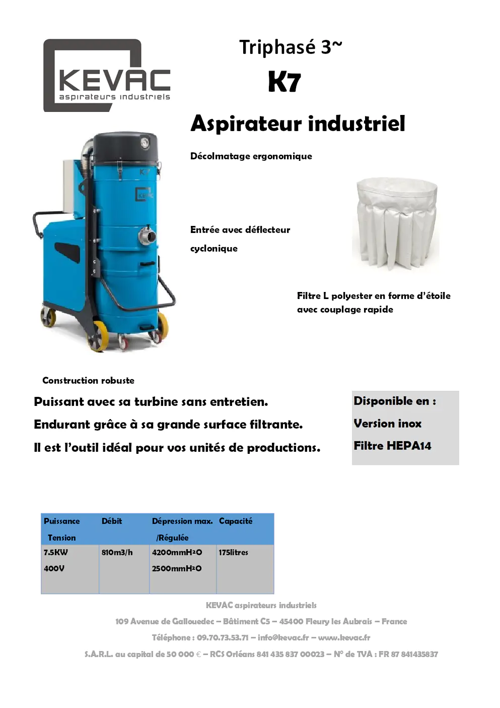 Image du document pdf : fiche technique de l