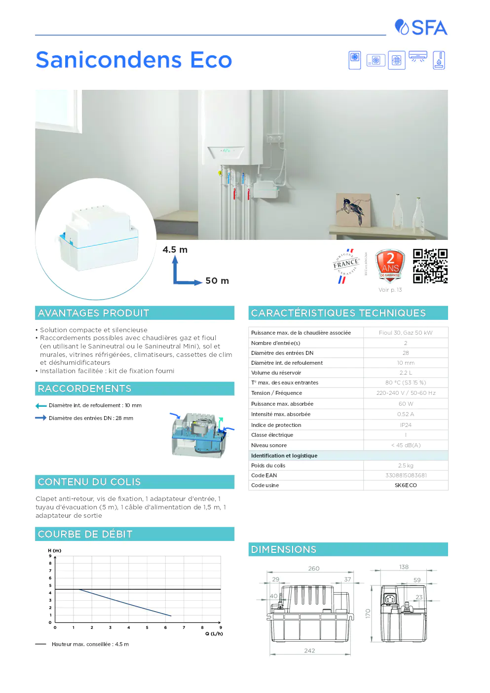 Image du document pdf : fiche technique du produit Sanineutral  