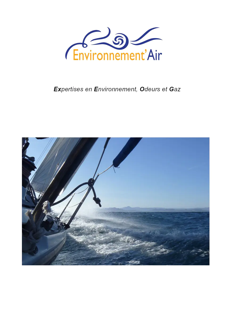 Image du document pdf : brochure des expertises en environnement, odeurs et gaz par environnement