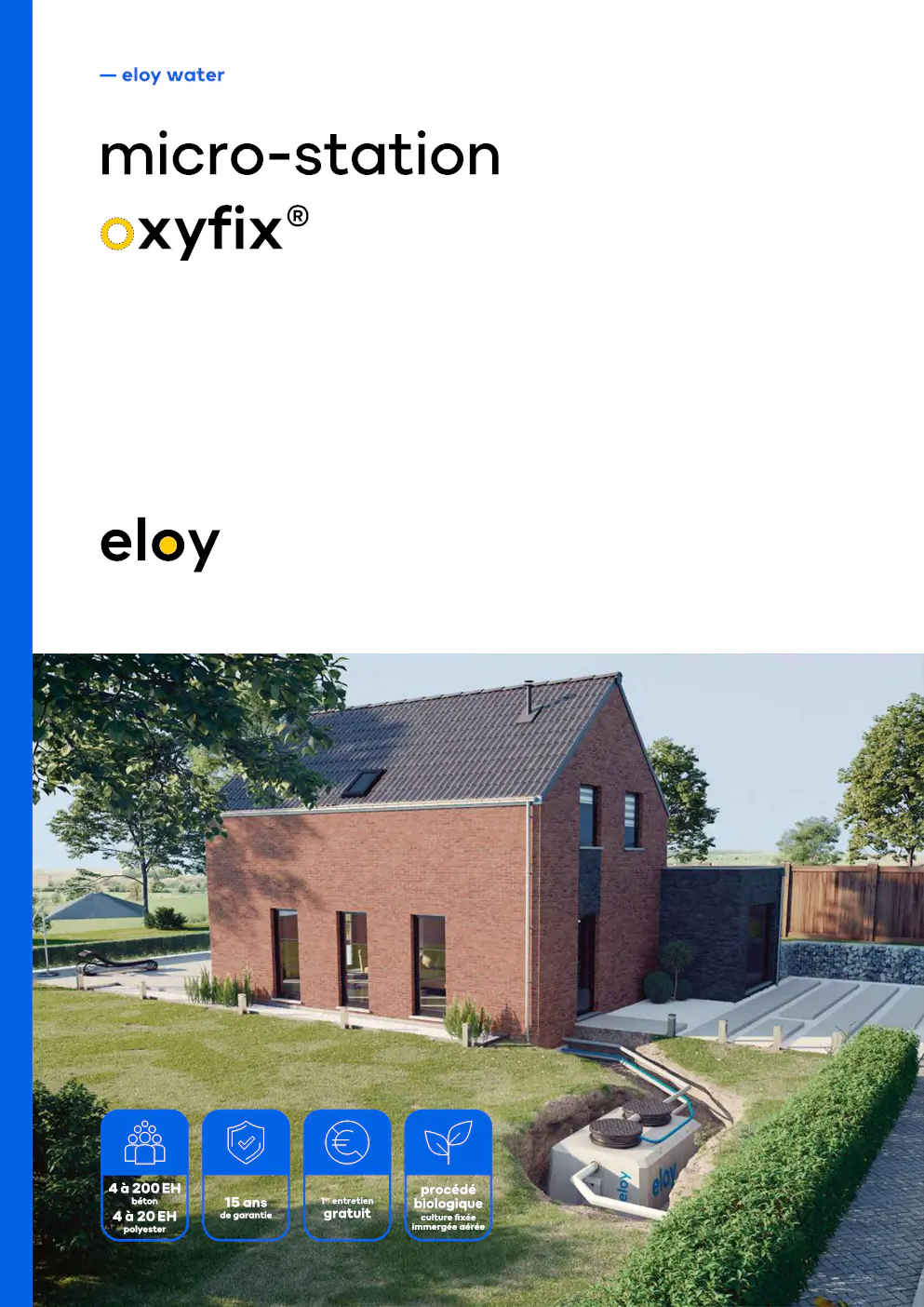 Image du document pdf : brochure sur la micro-station oxyfix® C-90 par eloy water  