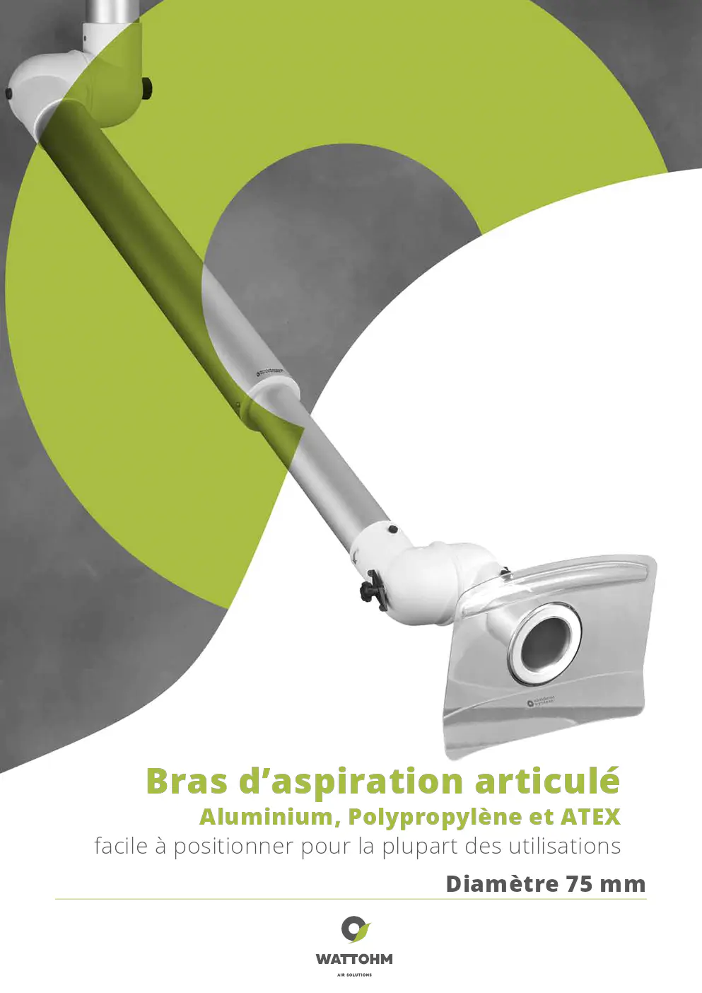 Image du document pdf : Détails et spécifications du Bras d