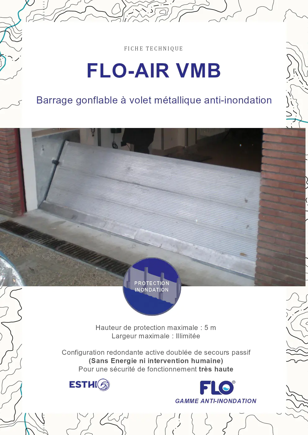 Image du document pdf : fiche technique du barrage gonflable flo-air vmb  