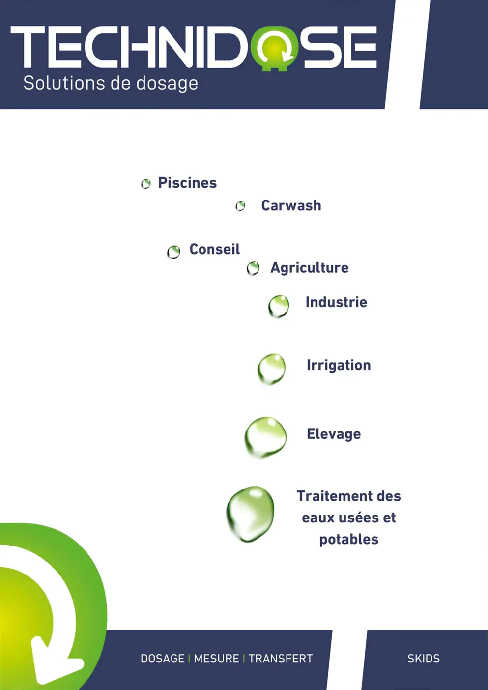 Image du document pdf : brochure des solutions de dosage technidose  