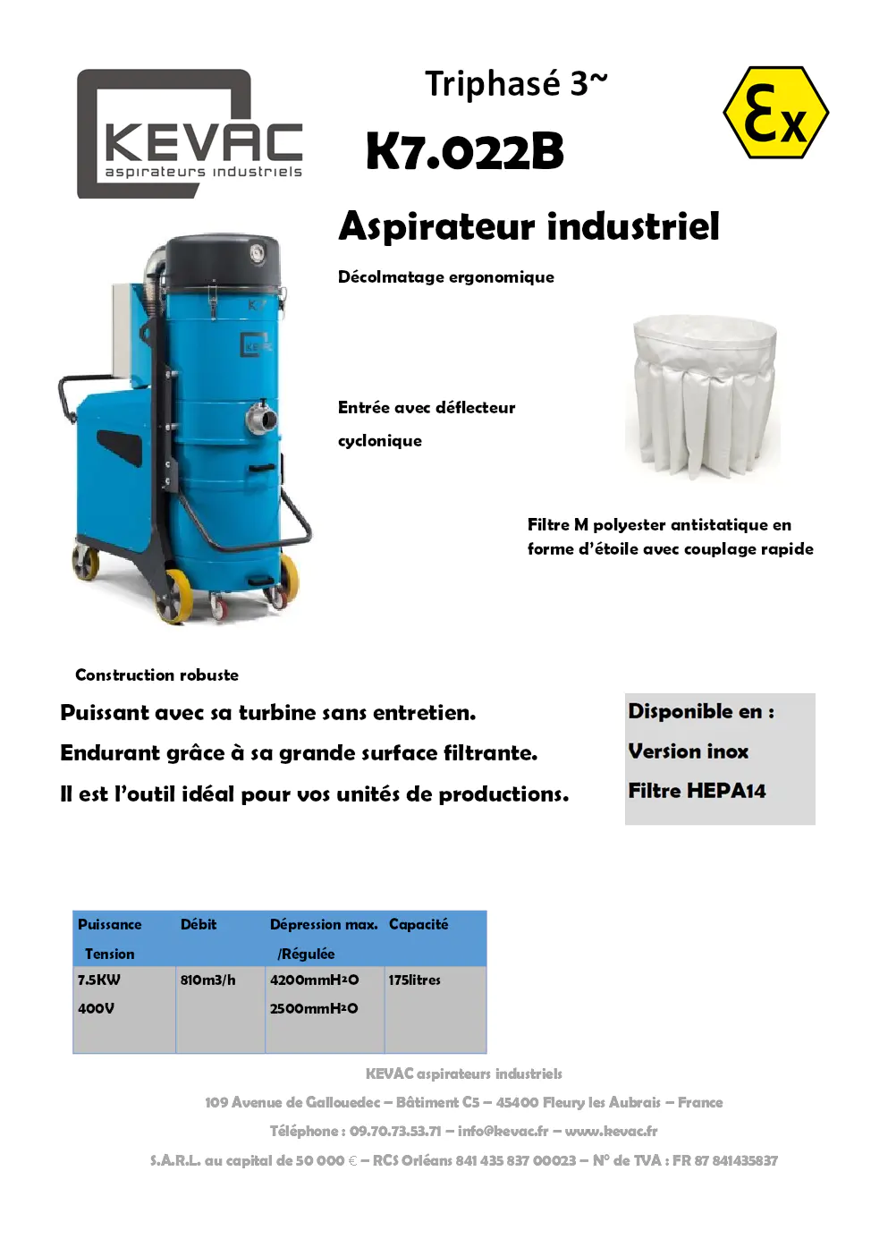 Image du document pdf : fiche technique de l