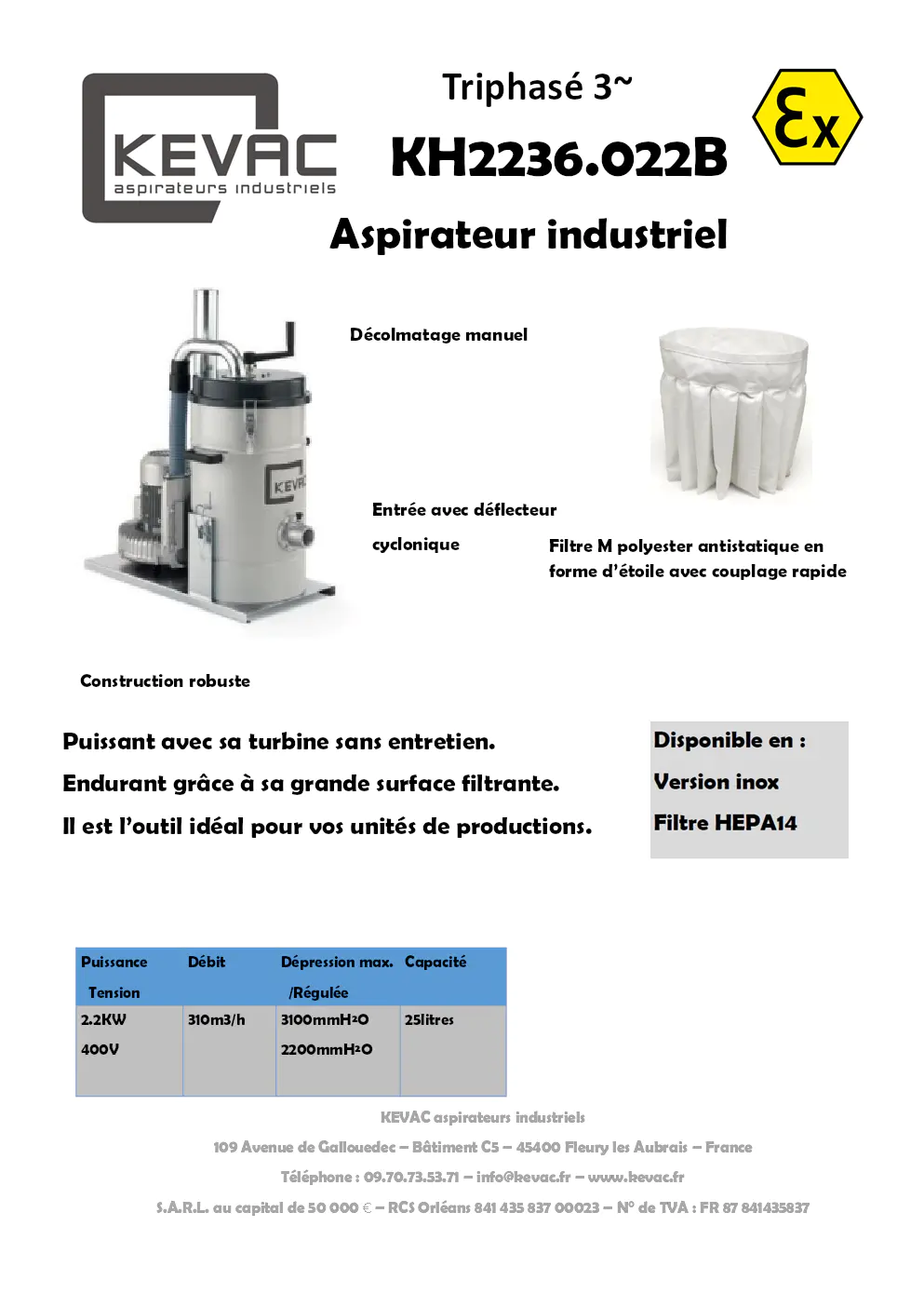 Image du document pdf : fiche technique de l