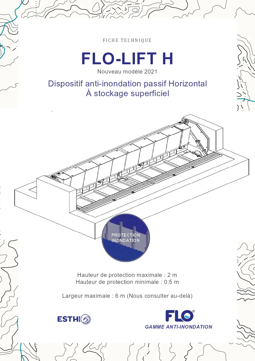 Image du document pdf : Fiche Technique Flo lift-h  