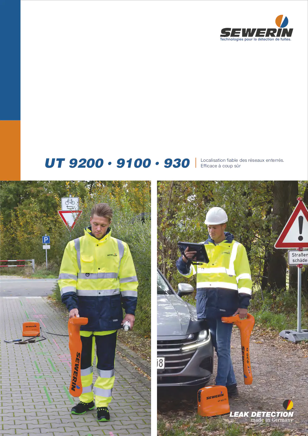 Image du document pdf : brochure sur les systèmes de localisation ut 9200, ut 9100 et ut 930  