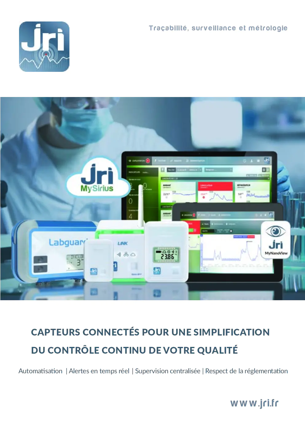 Image du document pdf : brochure sur les capteurs connectés pour la surveillance et la métrologie  