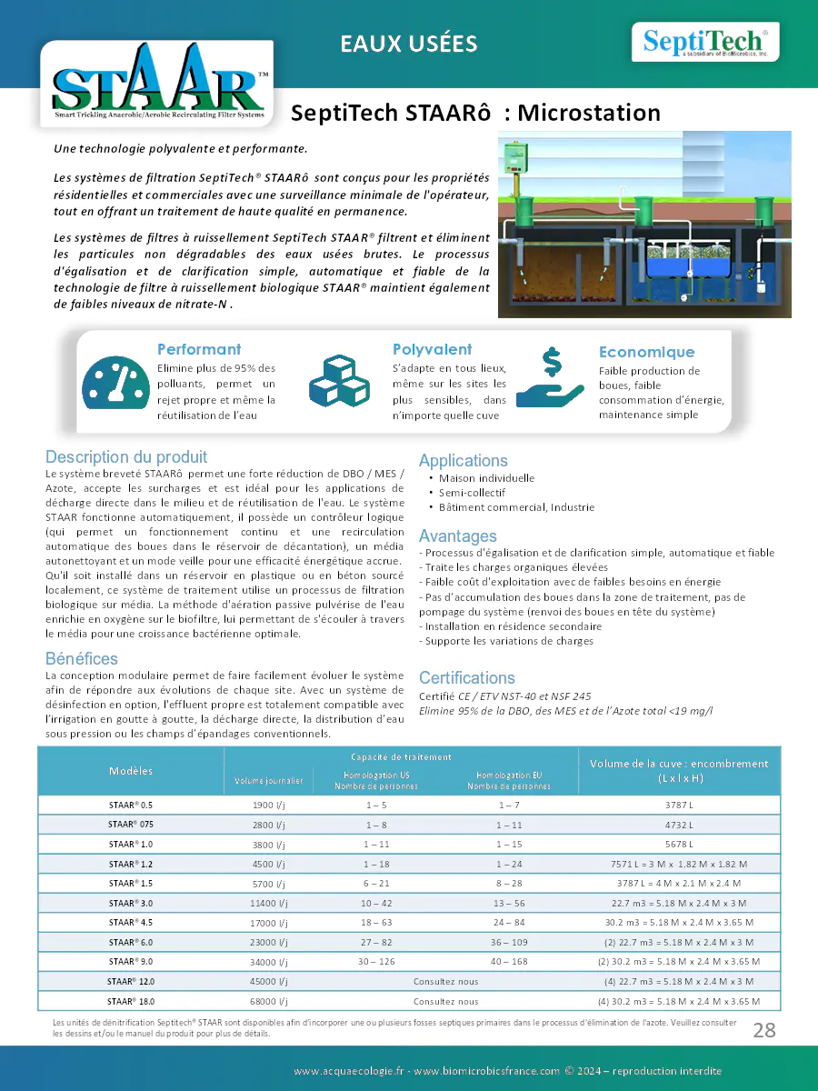 Image du document pdf : brochure sur la microstation septitech staar  