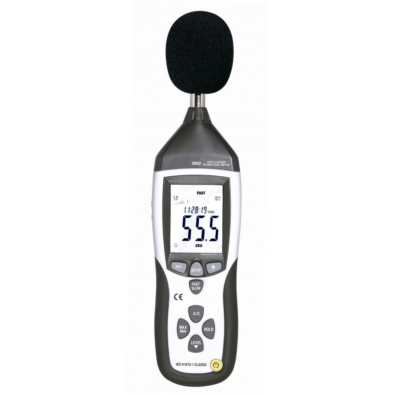 8852SI (Sonomètre digital - Enregistreur autonome) - IHM® -  FranceEnvironnement